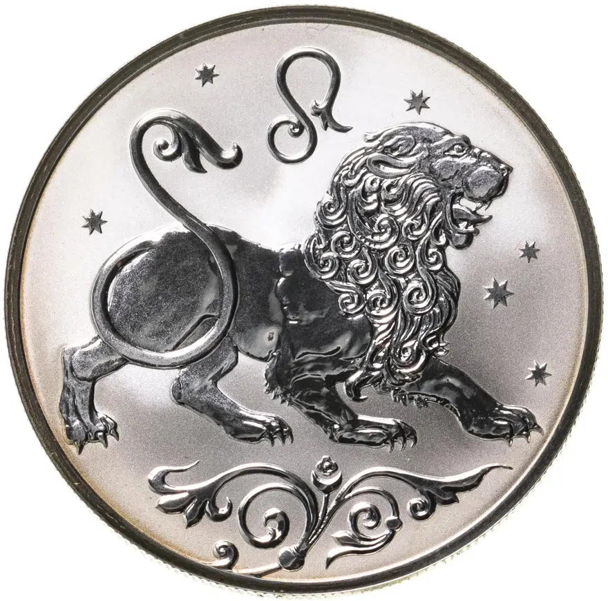 2 рубля 2005 СПМД Лев, аверс