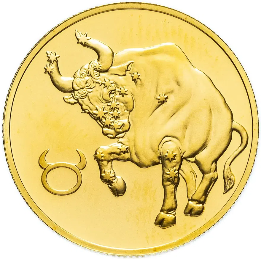 50 рублей 2004 СПМД "Знаки зодиака - Телец", аверс