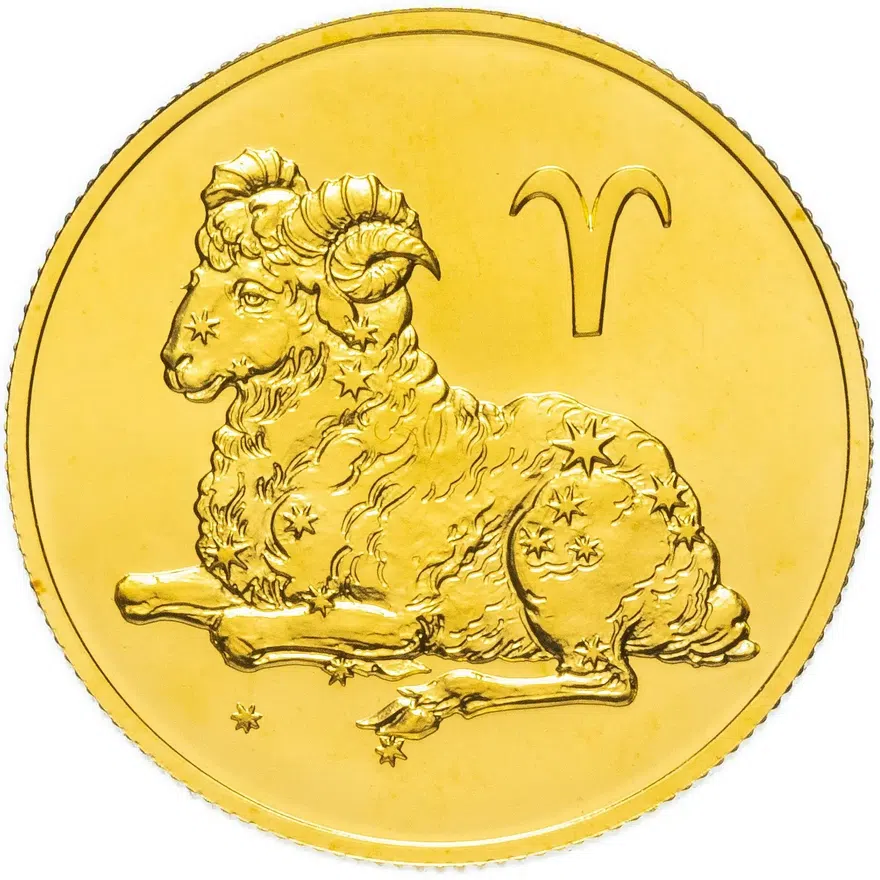 50 рублей 2004 СПМД "Знаки Зодиака - Овен", аверс