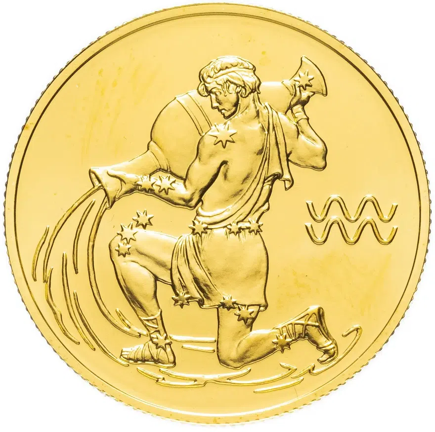 50 рублей 2004 СПМД "Знаки Зодиака - Водолей", аверс