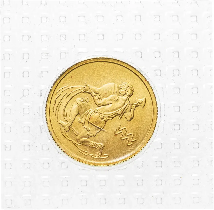 25 рублей 2003 СПМД "Знаки зодиака - Водолей"