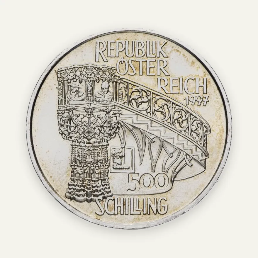 Австрия 500 шиллингов (shillings) 1997 "Кузнечное дело"