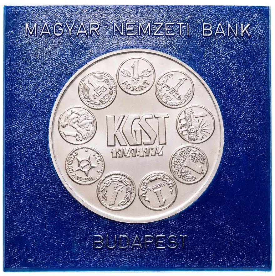 Венгрия 100 форинтов 1974 "25 лет создания СЭВ", аверс