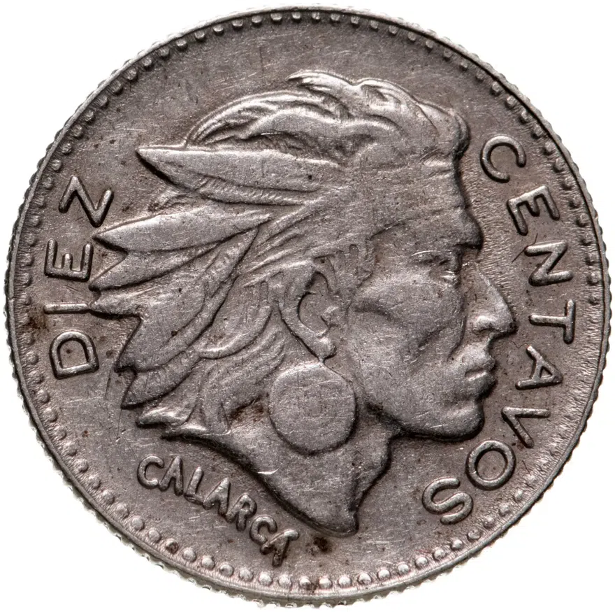 Колумбия 10 сентаво (centavos) 1959
