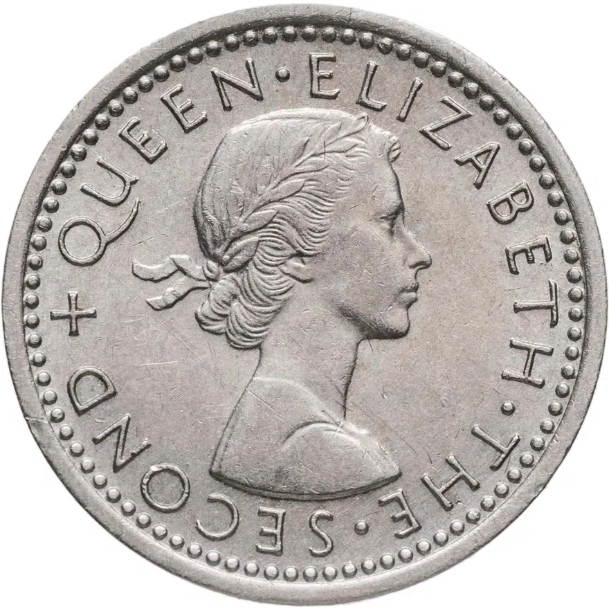 Новая Зеландия 3 пенса (pence) 1962, реверс