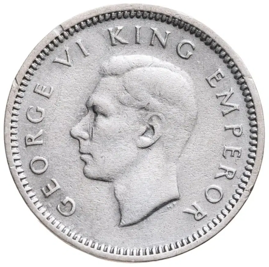 Новая Зеландия 3 пенса (pence) 1944