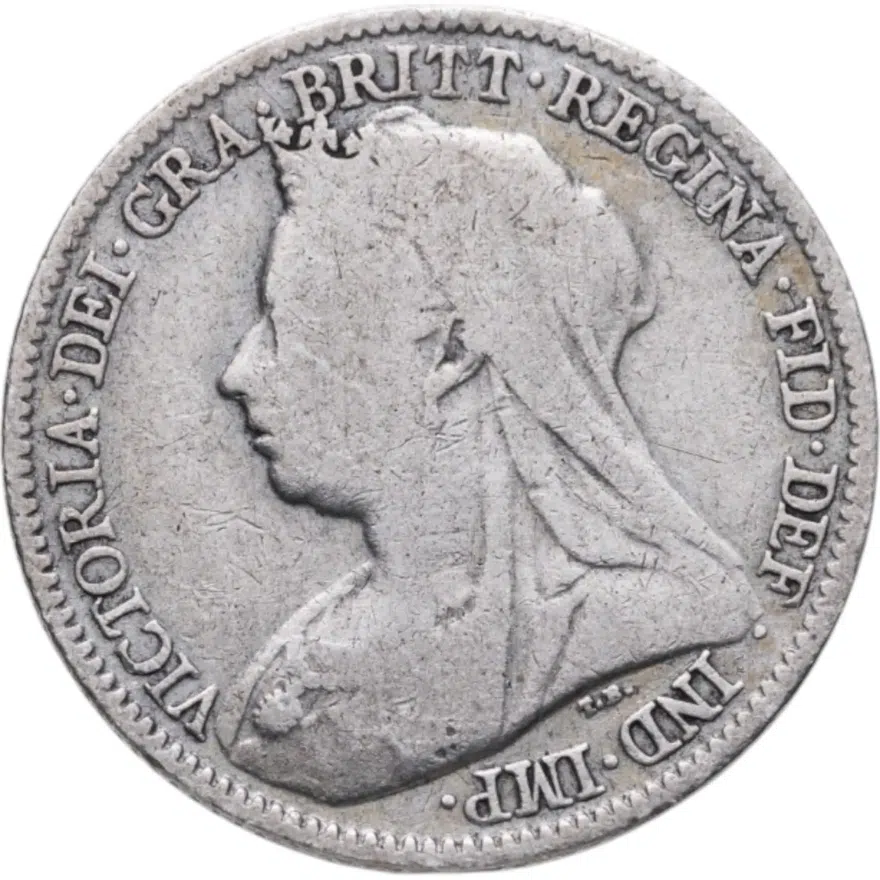 Великобритания 6 пенсов (pence) 1894