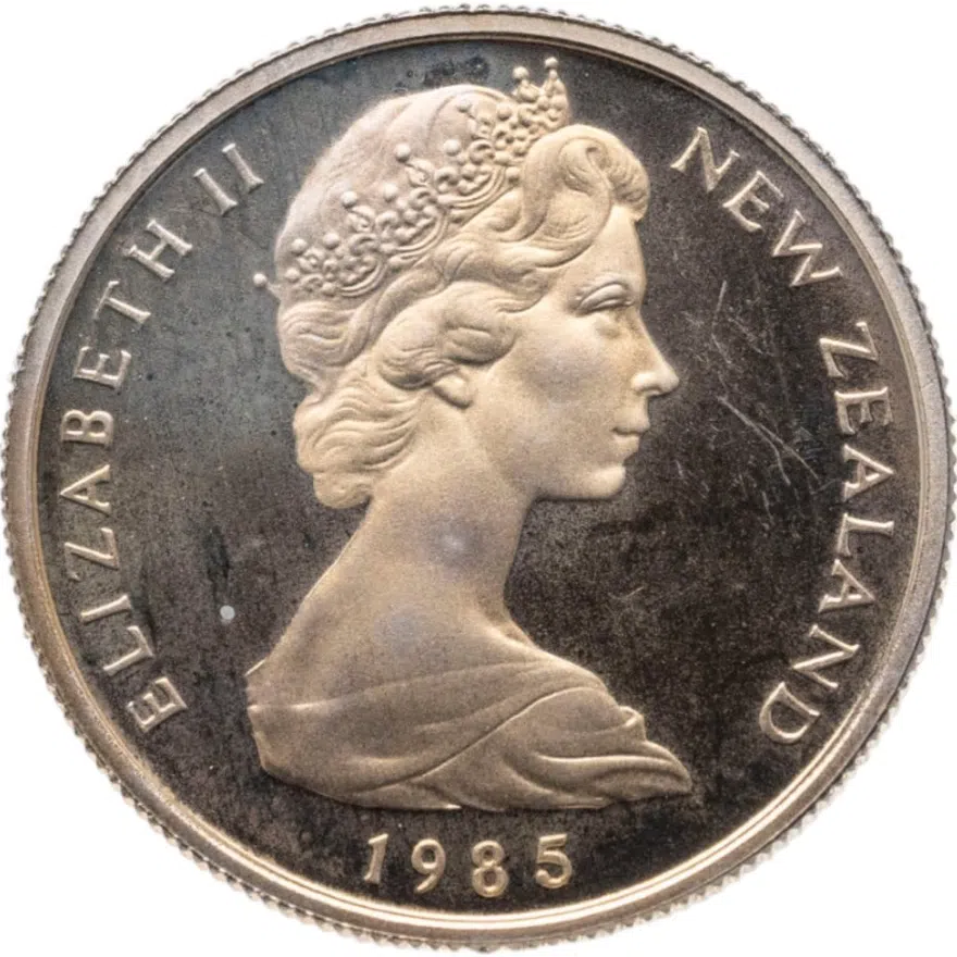 Новая Зеландия 5 центов (cents) 1985