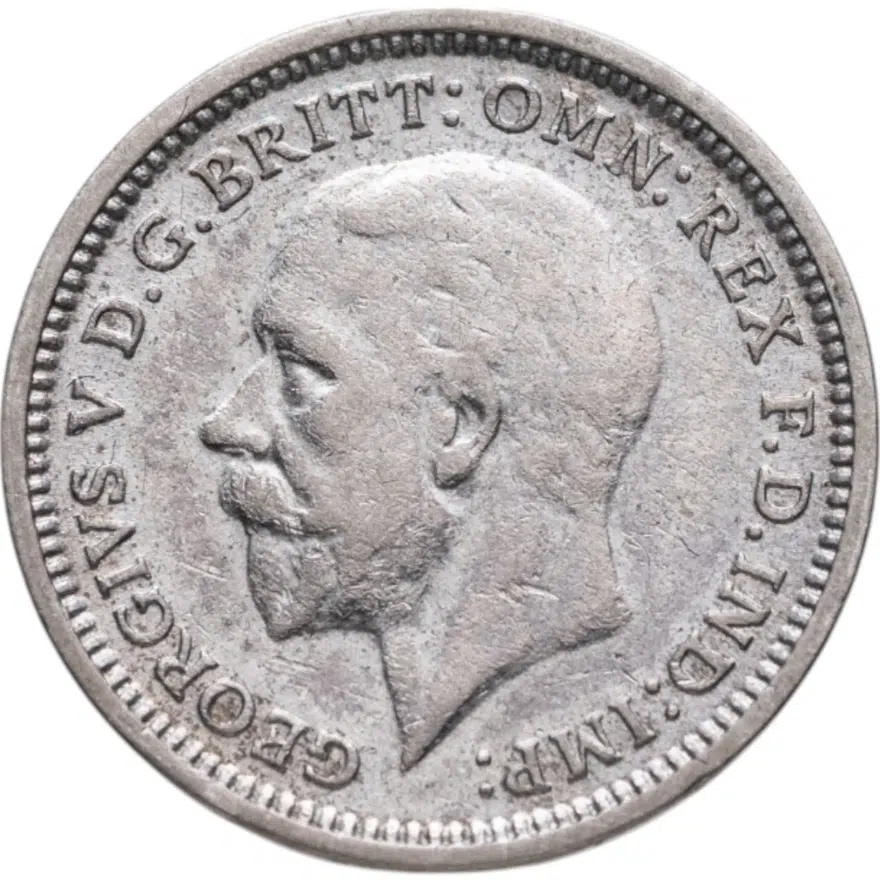 Великобритания 3 пенса (pence) 1935, реверс