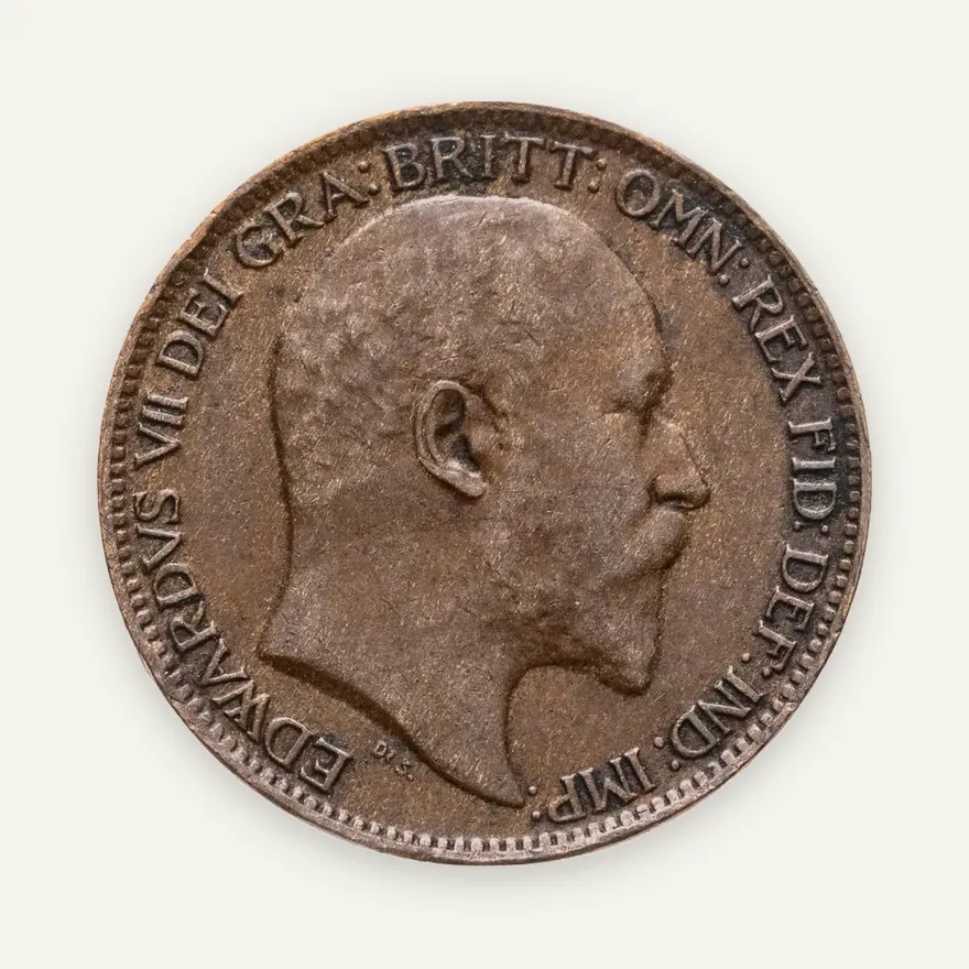 Великобритания 1 фартинг (farthing) 1906, реверс