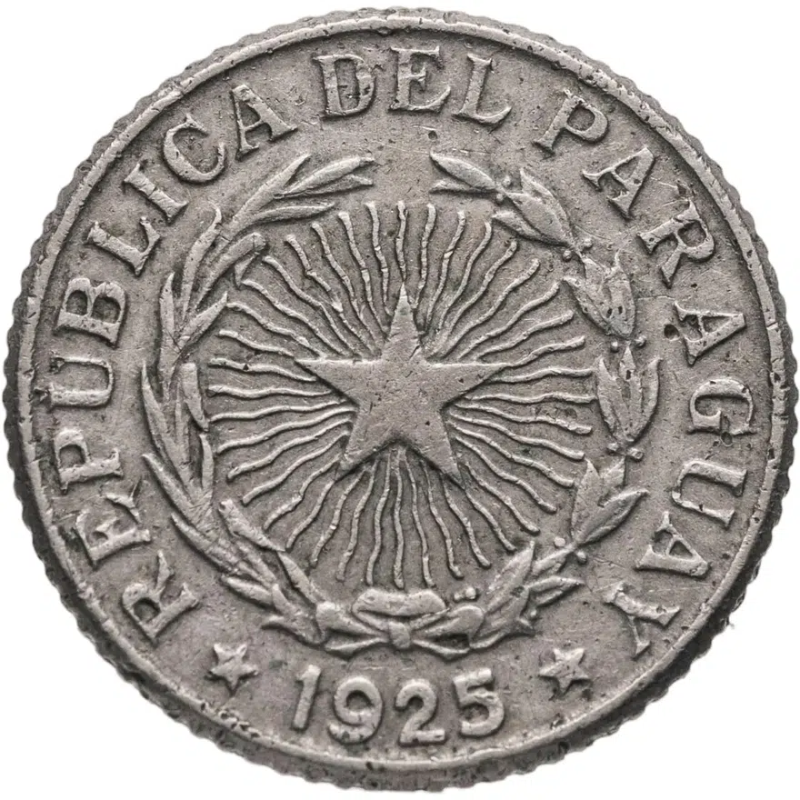 Парагвай 1 песо (peso) 1925