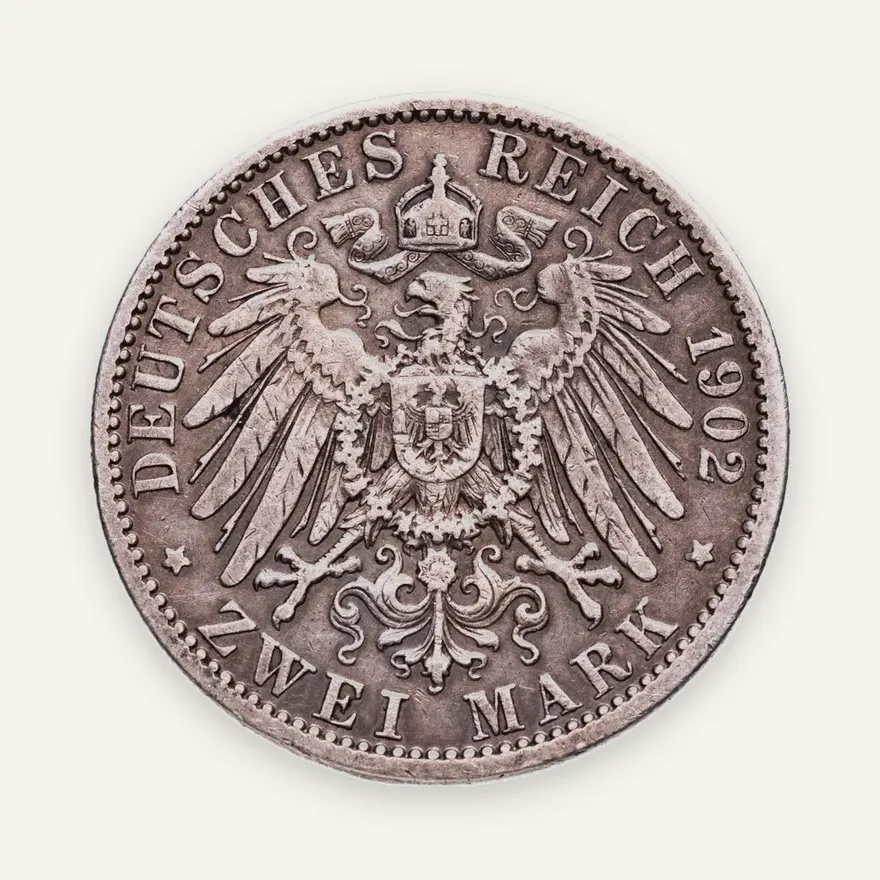 Германия (Империя) 2 марки (mark) 1902
