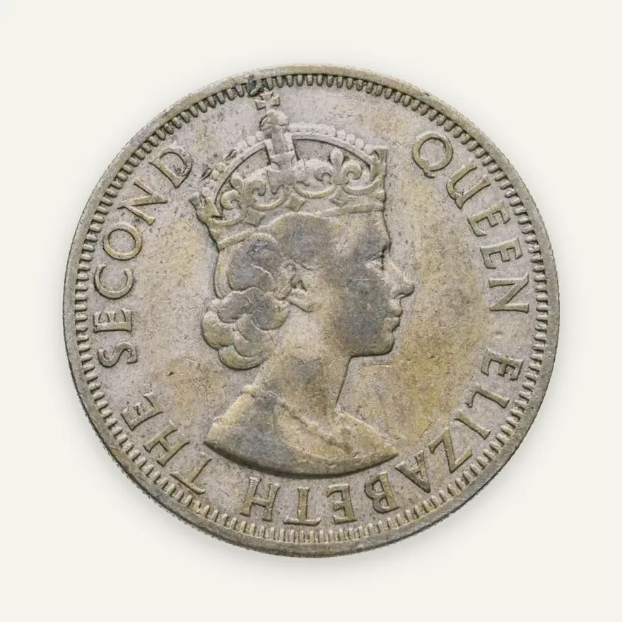 Британский Гондурас 50 центов (cents) 1964, реверс