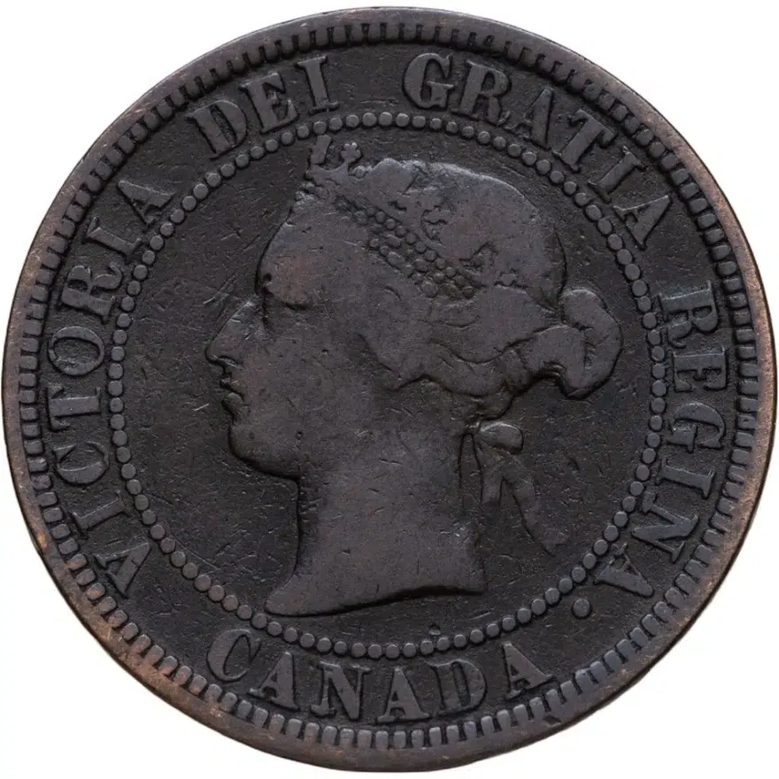 Канада 1 цент (cent) 1881, реверс