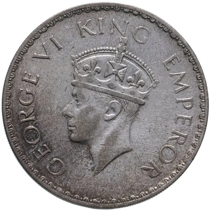 Индия (Британская) 1 рупия (rupee) 1941