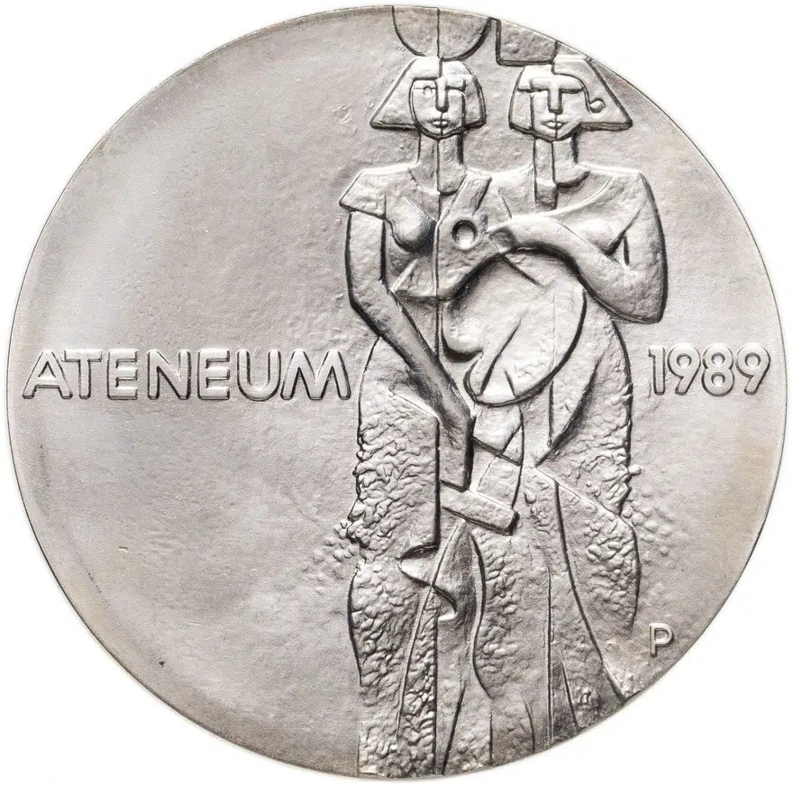 Финляндия 100 марок (markkaa) 1989  Изобразительное искусство Финляндии - Атенеум