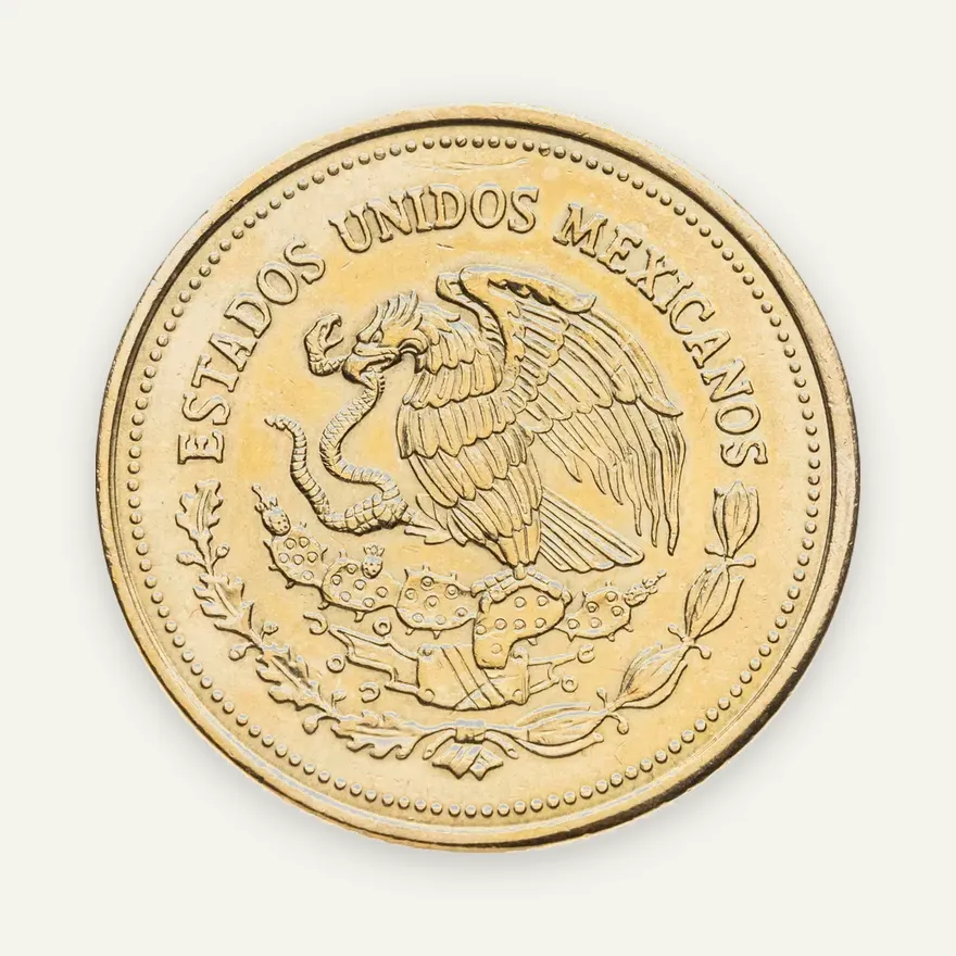 Мексика 1000 песо (pesos) 1990, реверс