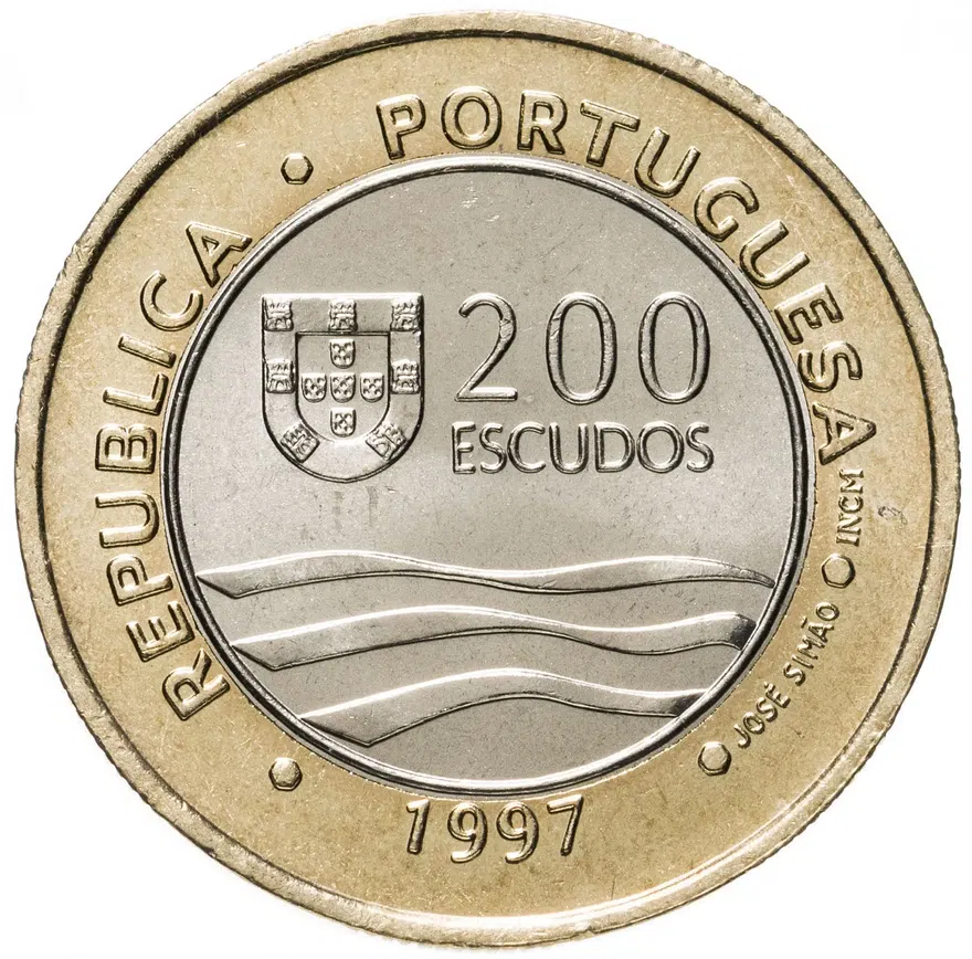 Португалия 200 эскудо (escudos) 1997   "Лиссабон ЭКСПО, 1998", реверс