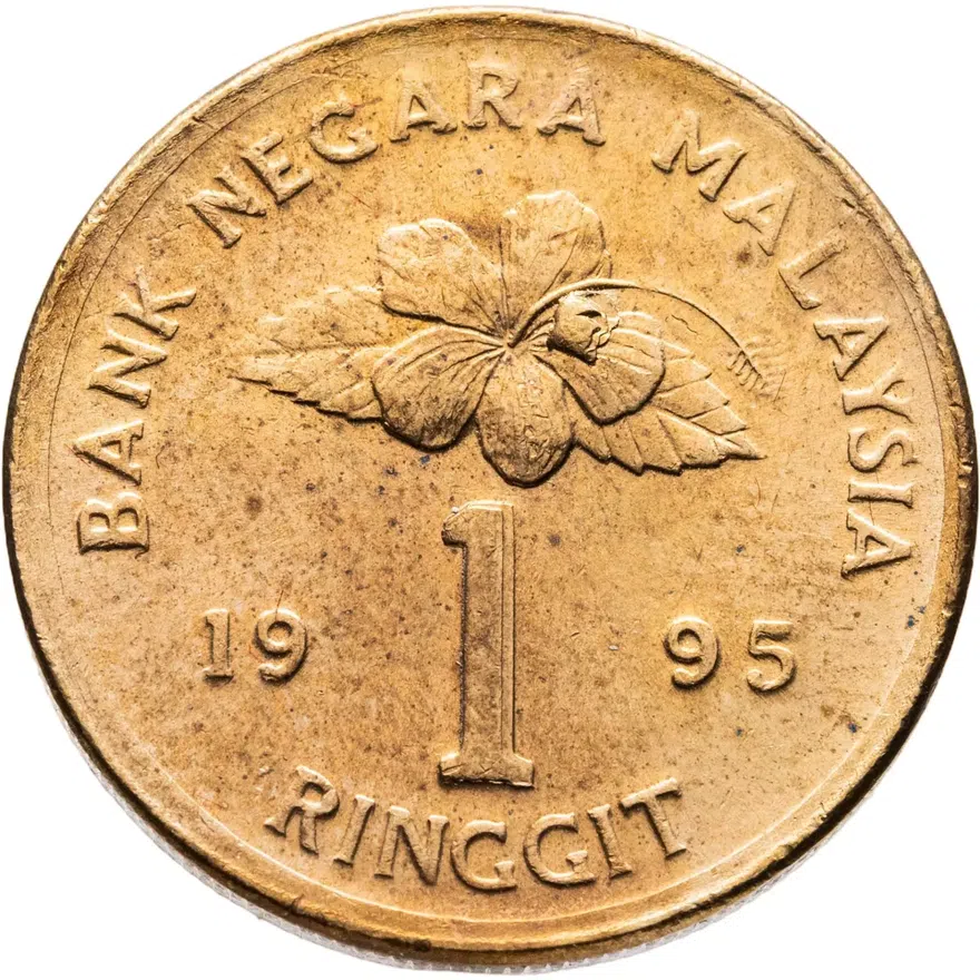 Малайзия 1 ринггит (ringgit) 1995