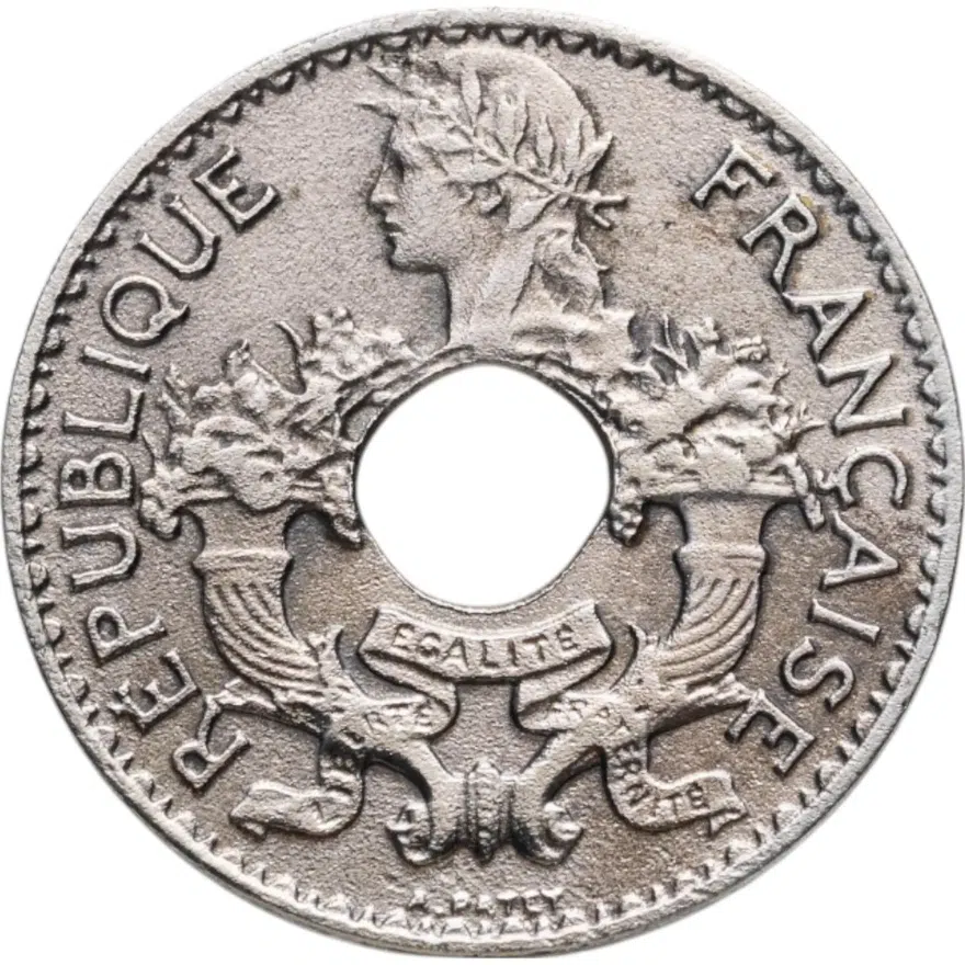 Французский Индокитай 5 сантимов (centimes) 1939