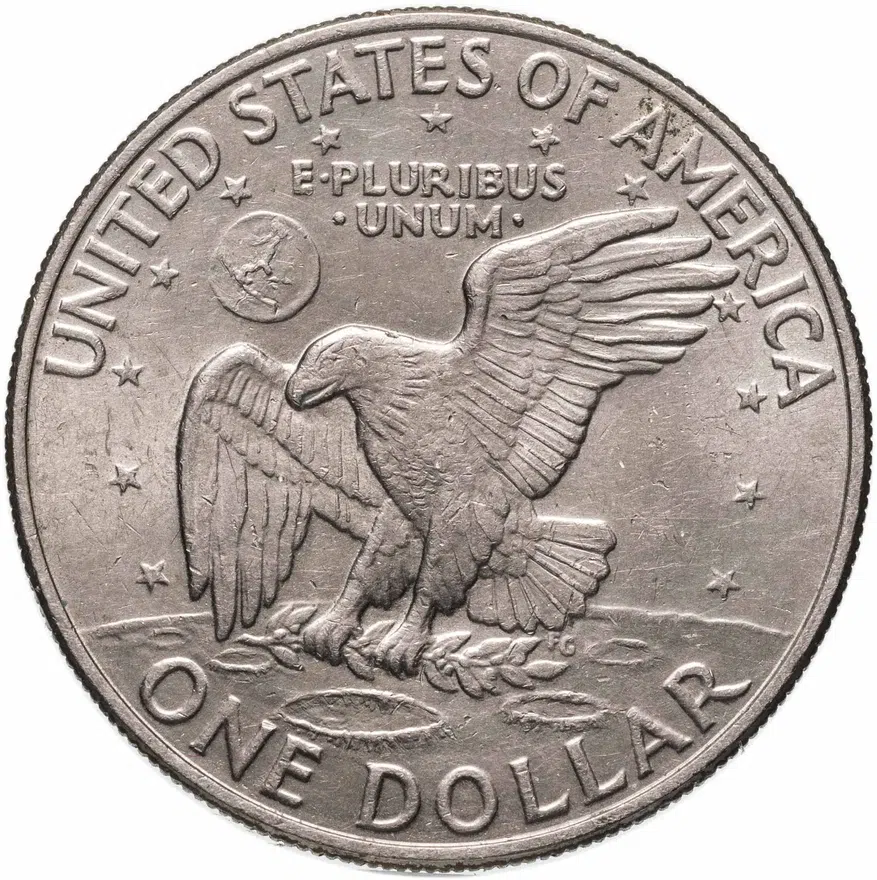 США 1 доллар 1972  "Эйзенхауэр" (D), реверс