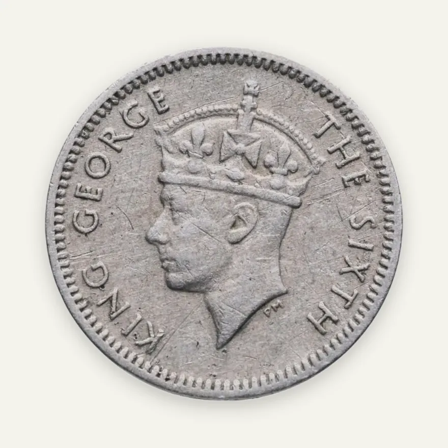 Южная Родезия 3 пенса (pence) 1951, реверс