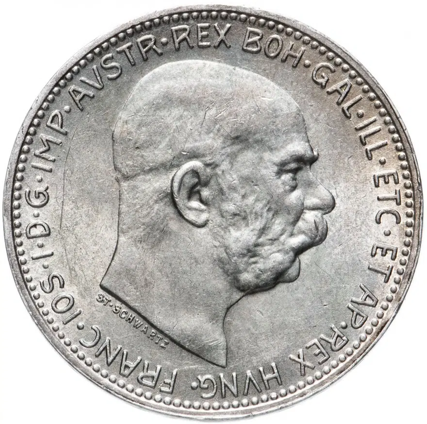 Австрия 1 крона (crown) 1916