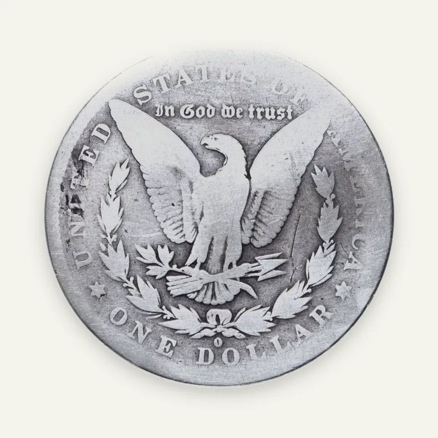 США 1 доллар (dollar) 1882 Доллар Моргана "O", реверс