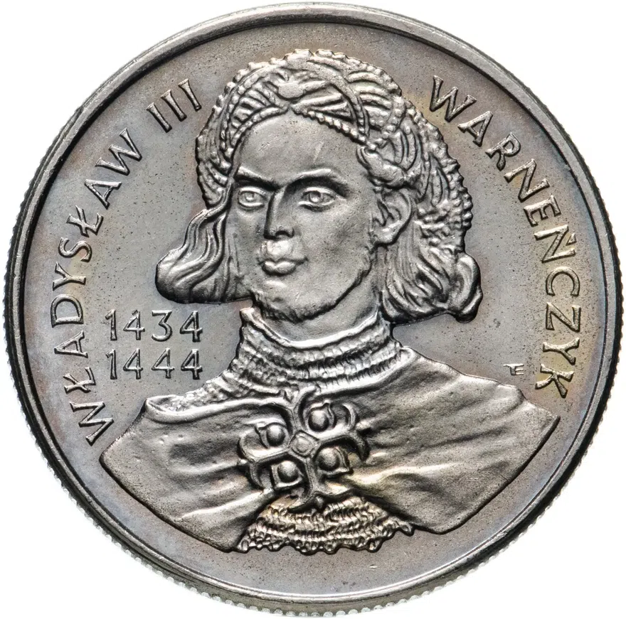 Польша 10000 злотых (zlotych) 1992  Польские правители - Владислав III Варненьчик (1434-1444)