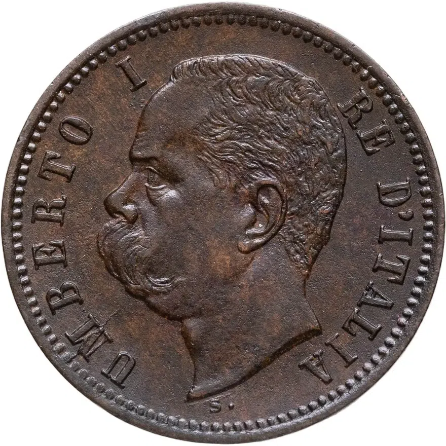 Италия 2 чентезимо (centesimi) 1897, реверс