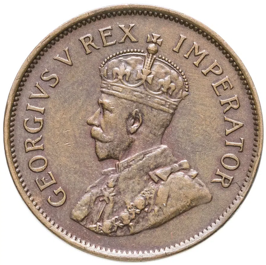 ЮАР  1/2 пенни (penny) 1936