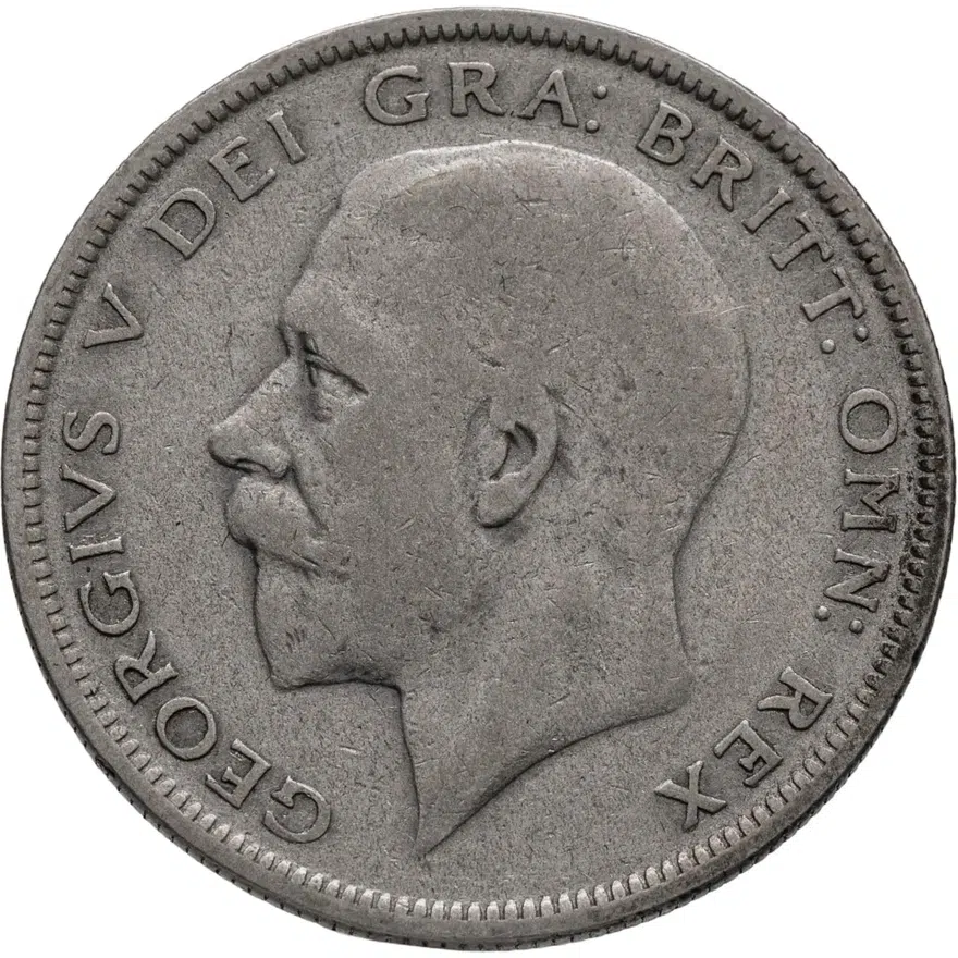 Великобритания 1/2 кроны (crown) 1931