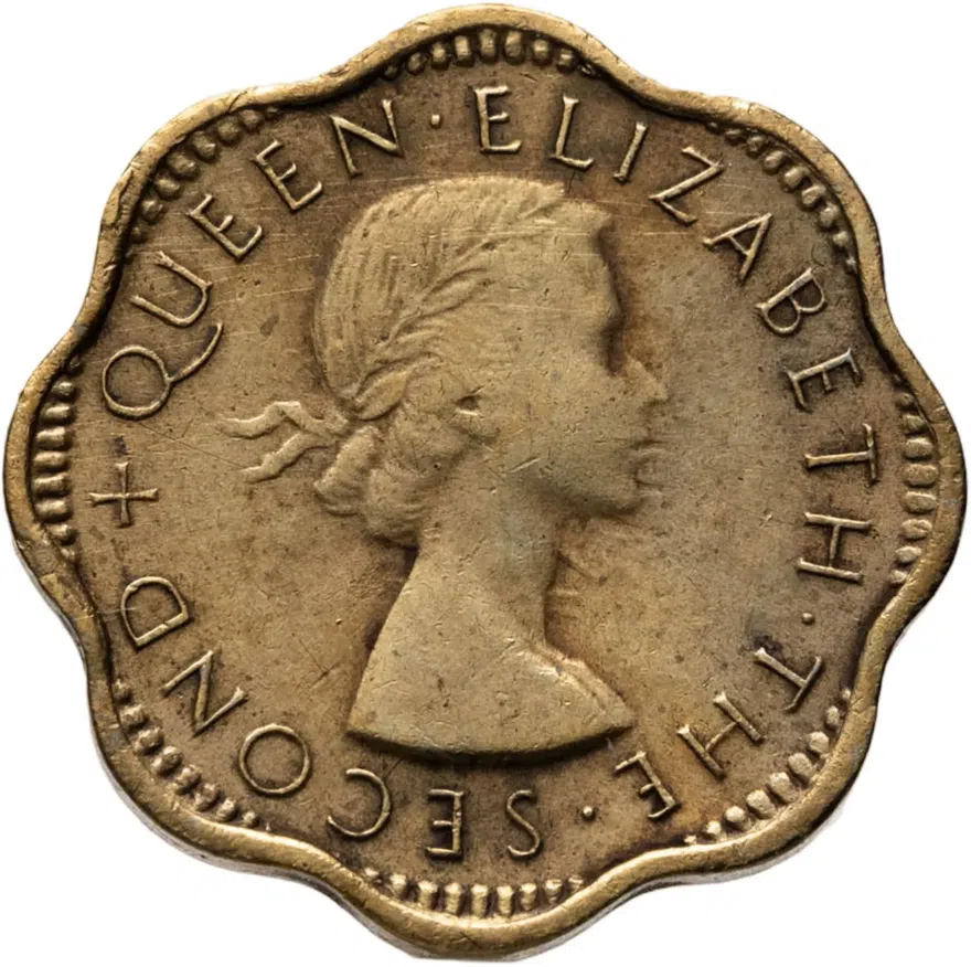 Цейлон 2 цента (cents) 1955, реверс