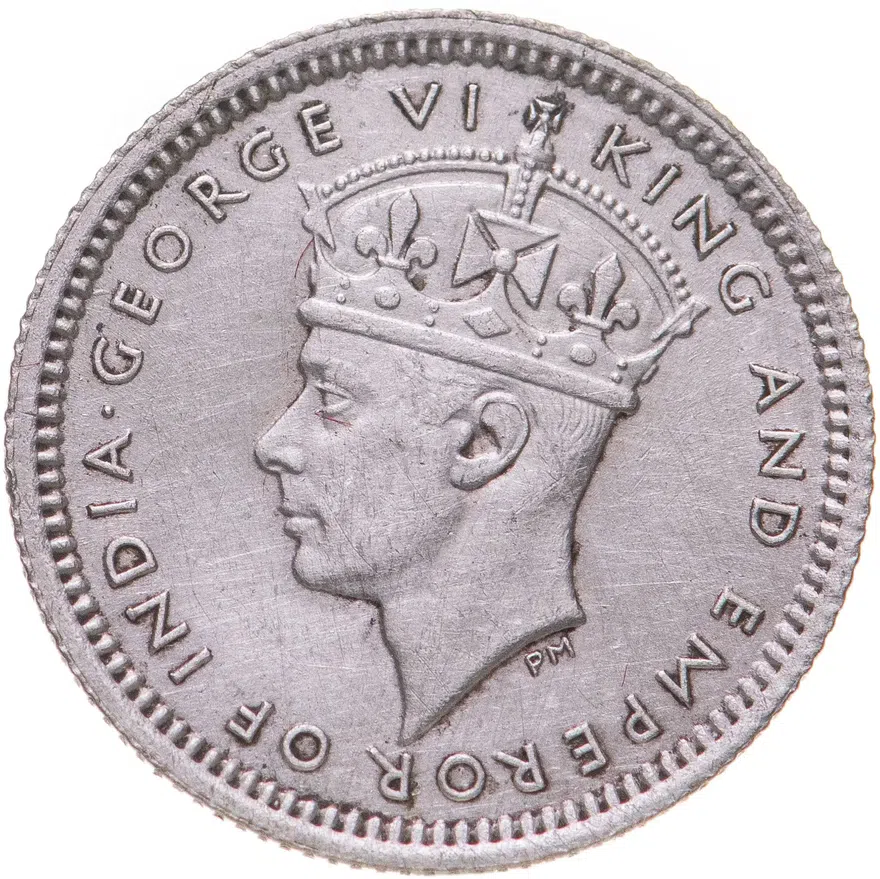 Малайя 5 центов (cents) 1943, реверс