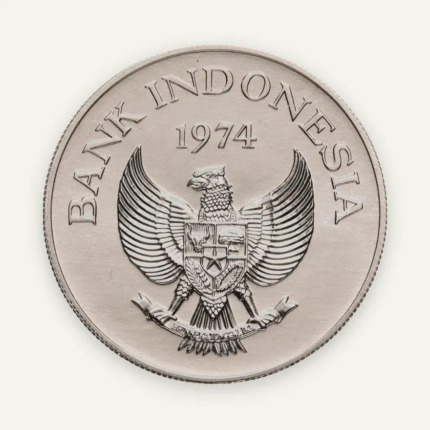 Индонезия 2000 рупий (rupiah) 1974  Яванский тигр, реверс