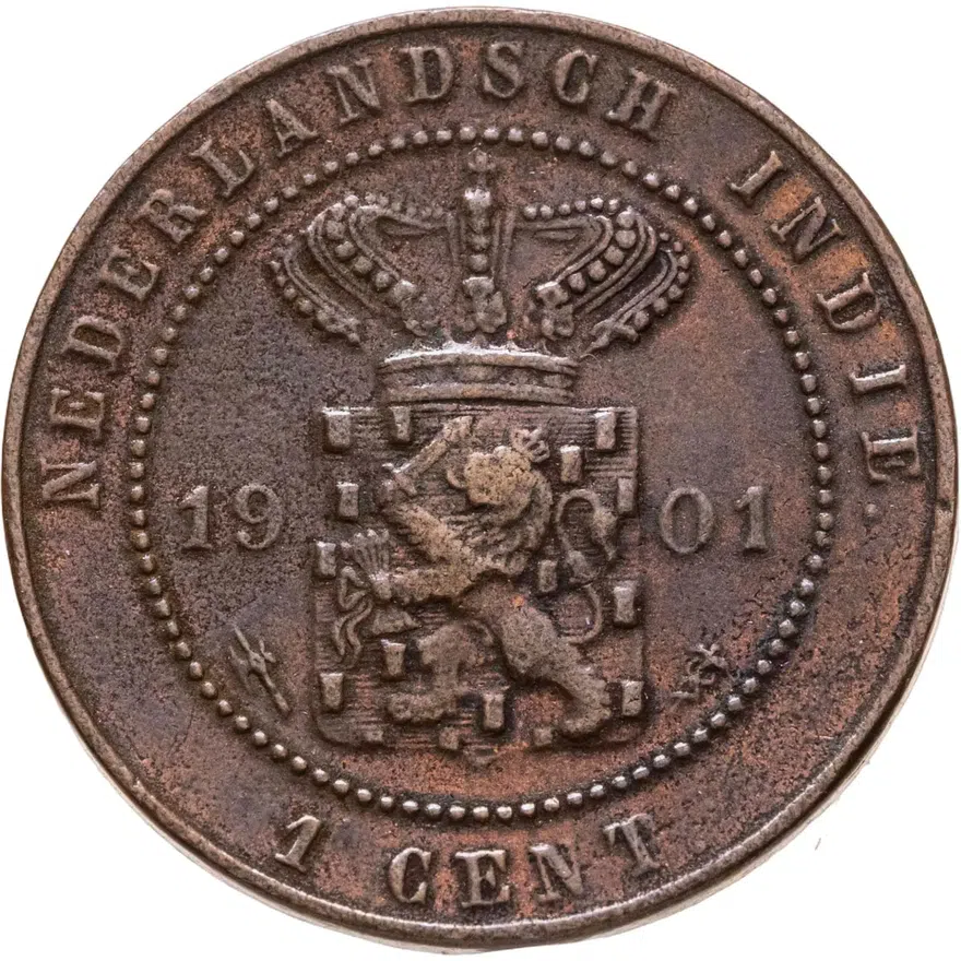 Голландская Ост-Индия 1 цент (cent) 1901