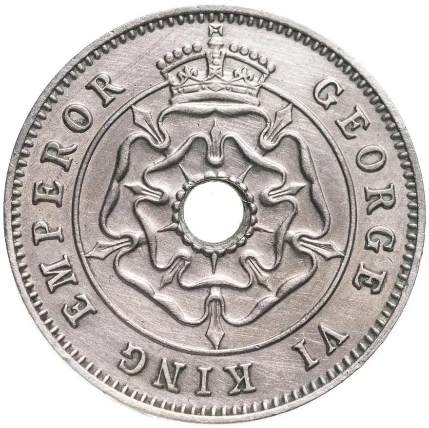 Южная Родезия 1/2 пенни 1938, реверс