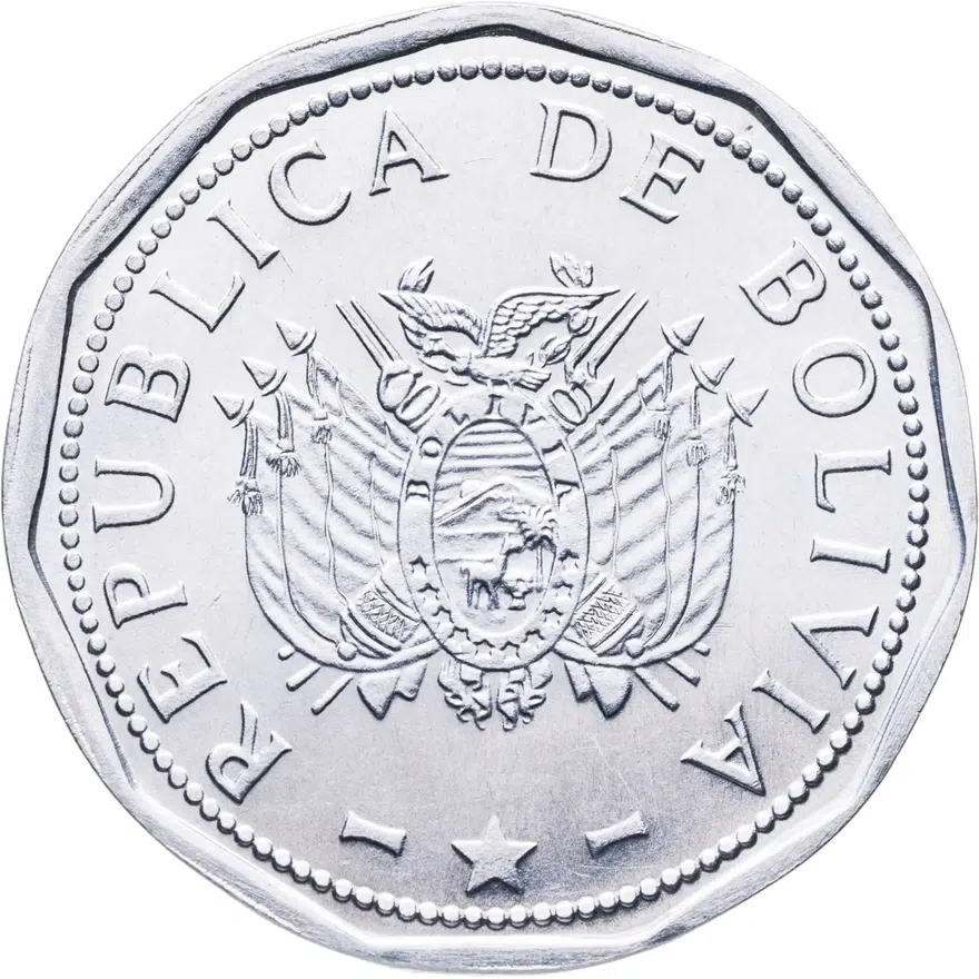Боливия 2 боливиано (bolivianos) 2008, реверс