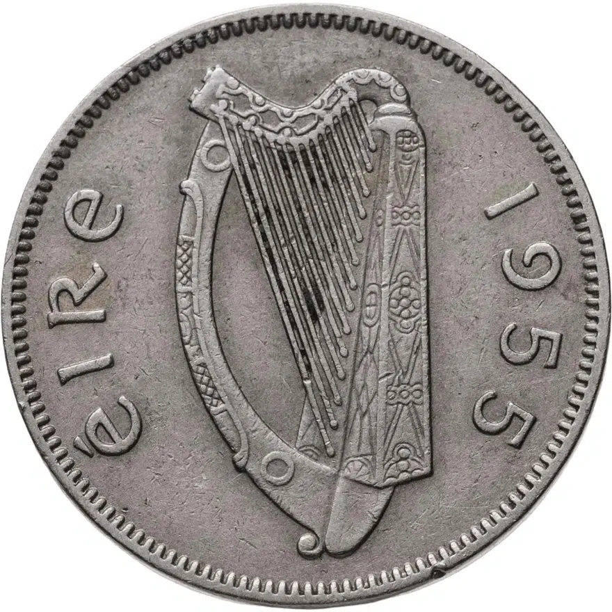 Ирландия 6 пенсов (pence) 1955