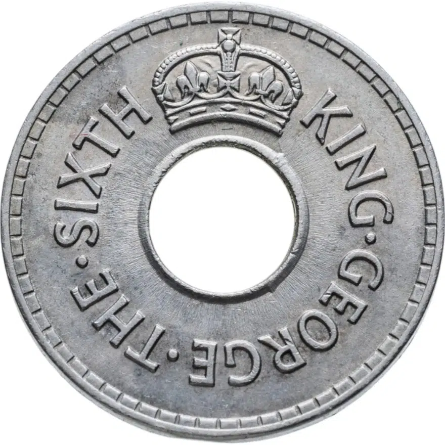 Фиджи 1/2 пенни (penny) 1951