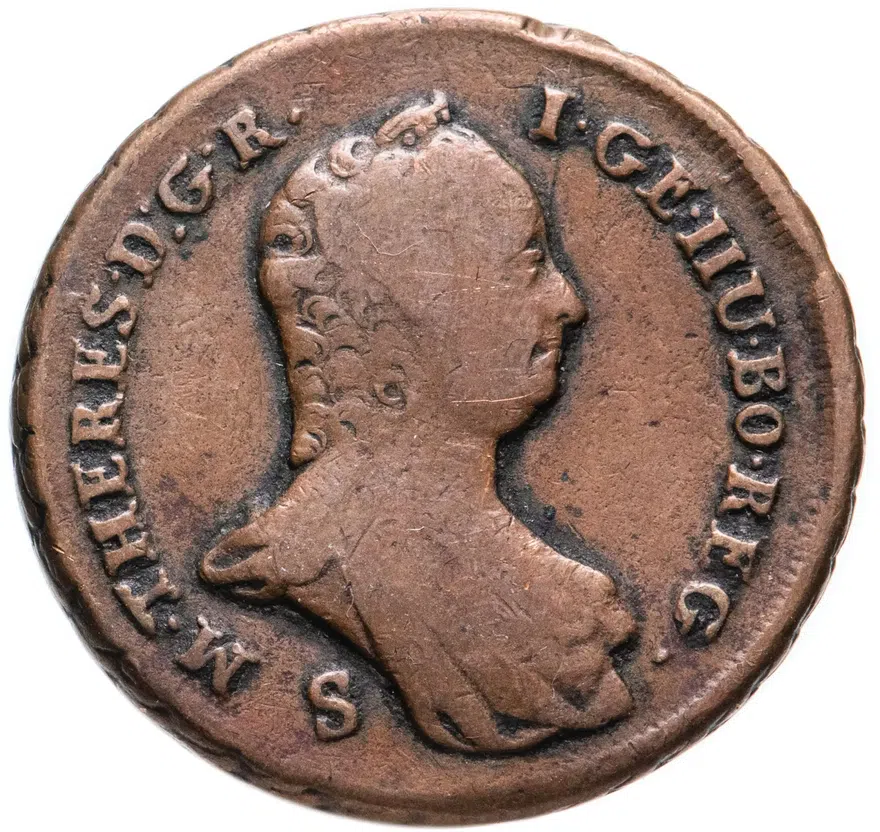 Венгрия полтура  1763