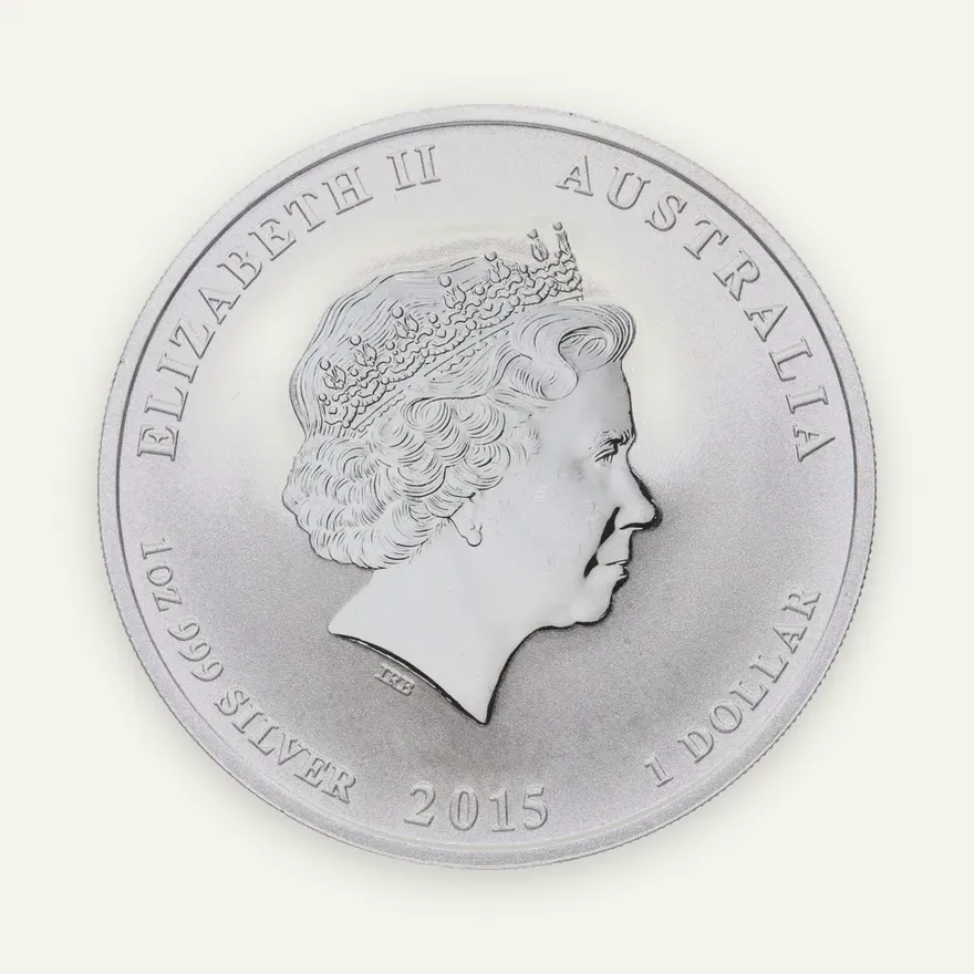 Австралия 1 доллар (dollar) 2015 Восточный календарь - Год Козы, реверс