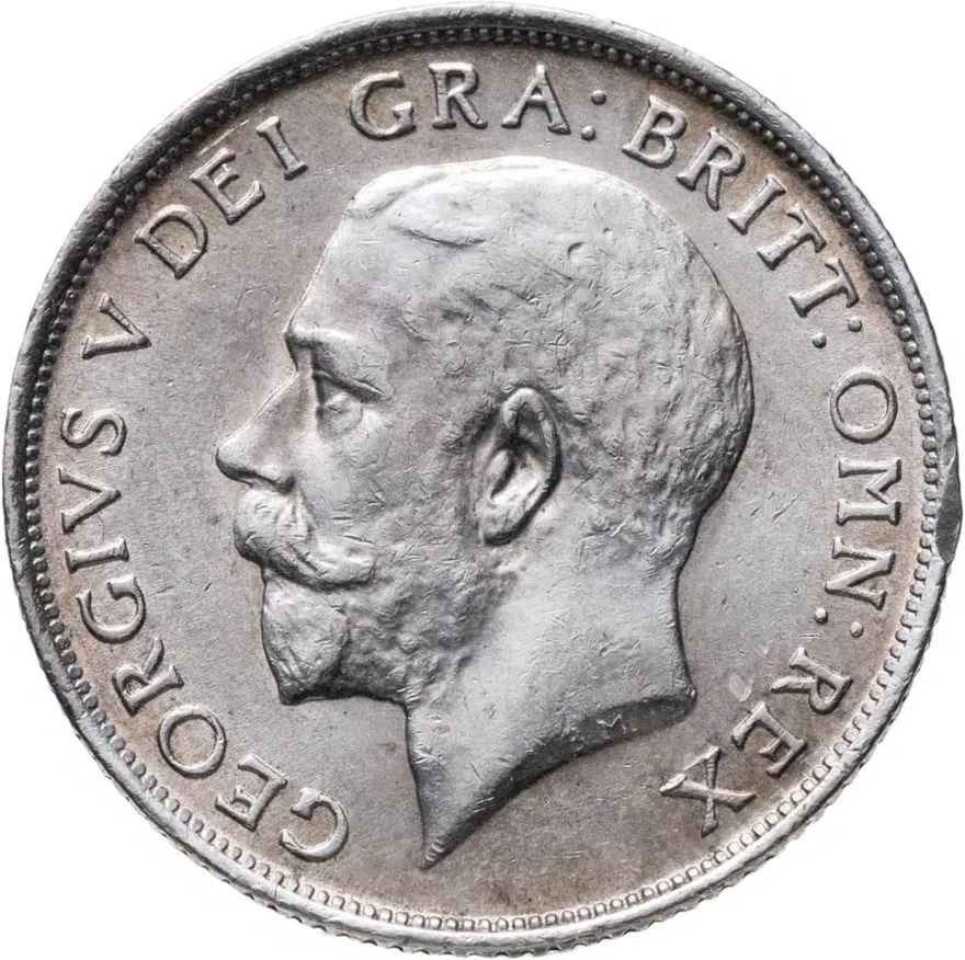 Великобритания 1 шиллинг (shilling) 1913, реверс