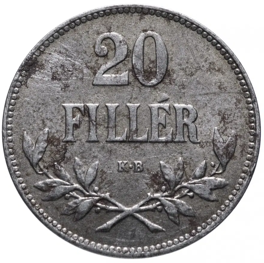 Венгрия 20 филлеров (filler) 1920