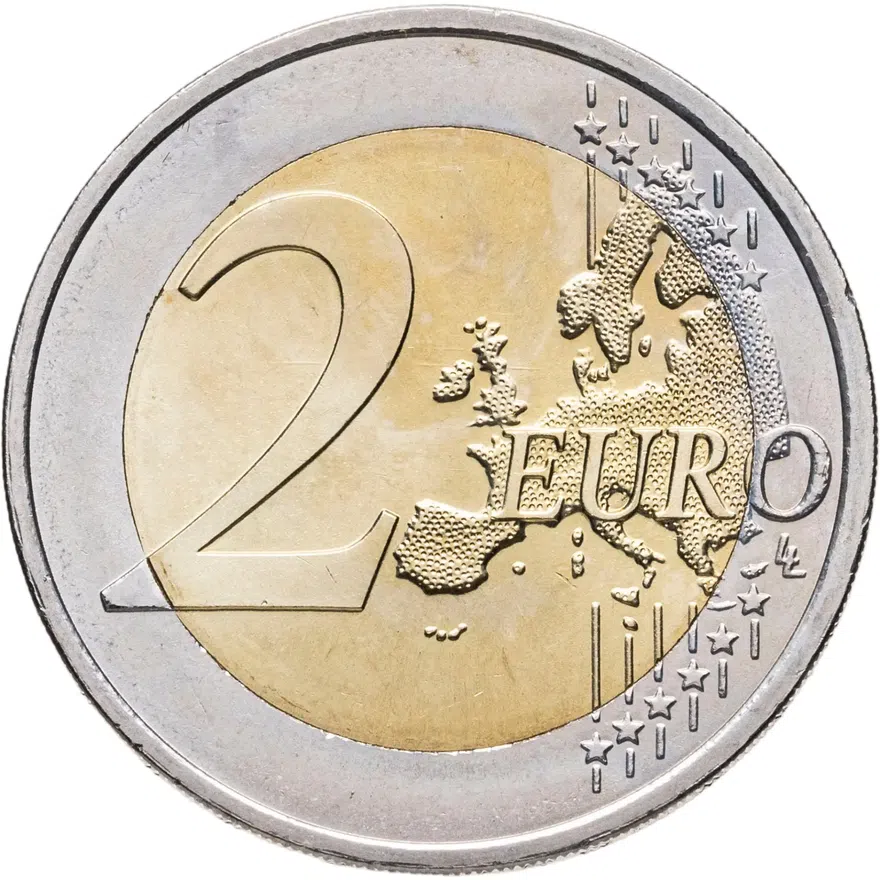 Австрия 2 евро (euro) 2016 "200 лет Национальному Банку", реверс