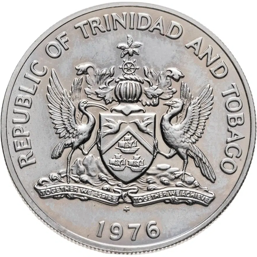 Тринидад и Тобаго 50 центов (cents) 1976