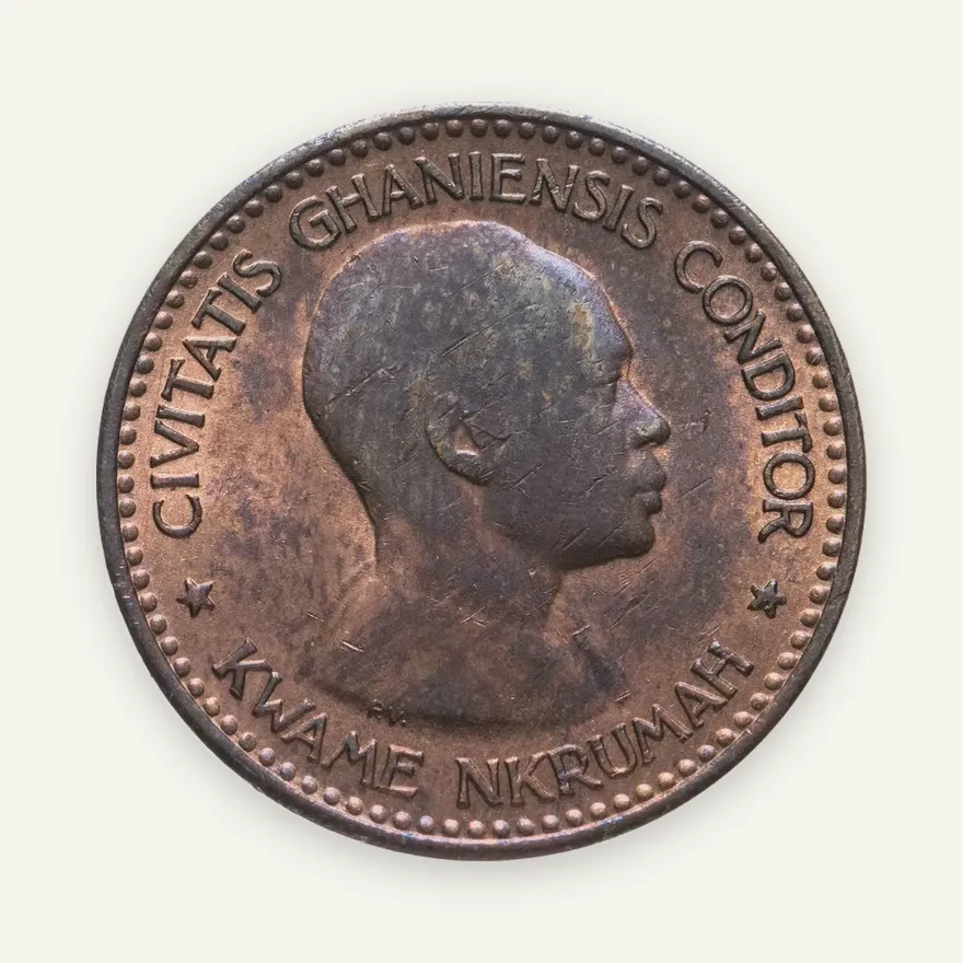Гана 1/2 пенни (penny) 1958, реверс