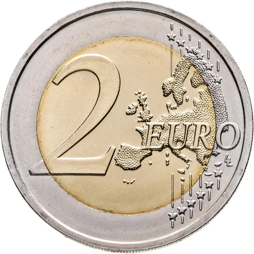 Словакия 2 евро 2016 председательство Словакии в Совете ЕС, реверс