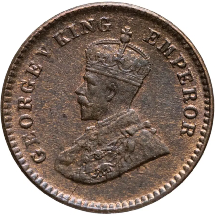 Индия (Британская) 1/12 анны (anna) 1933