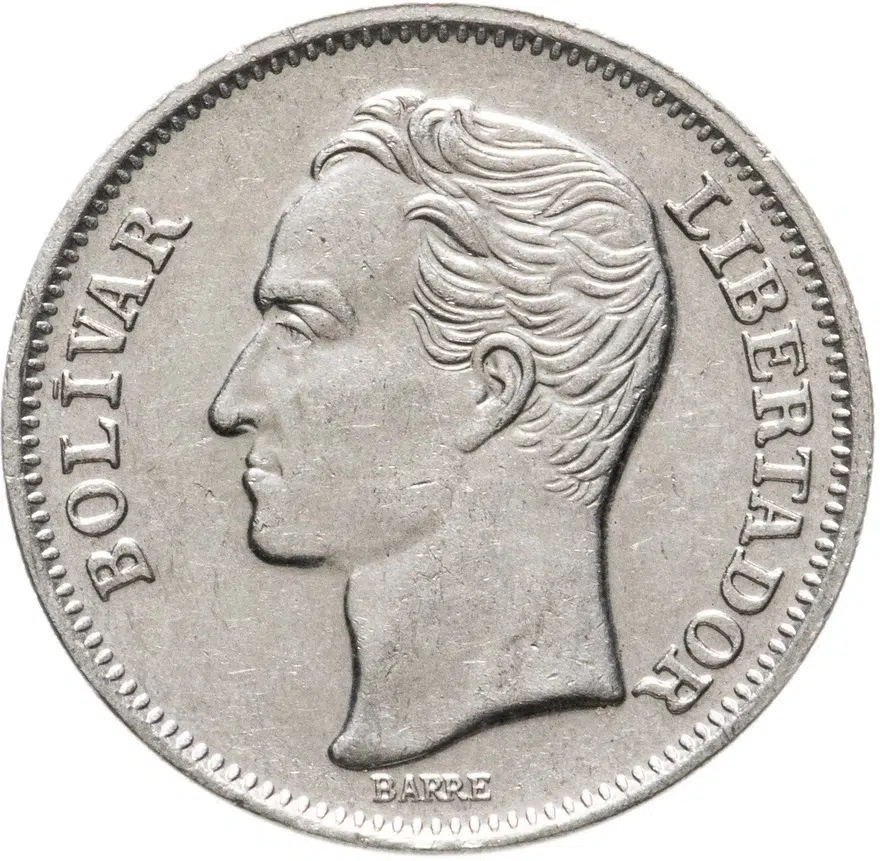 Венесуэла 1 боливар (bolivar) 1977